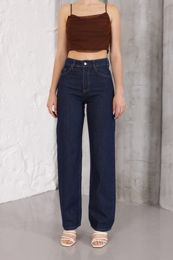 M-48 DARK BLUE Regular Fit Straight Leg Jeans