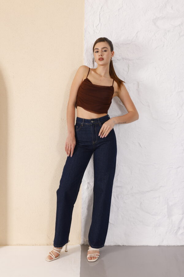 M-48 DARK BLUE Regular Fit Straight Leg Jeans