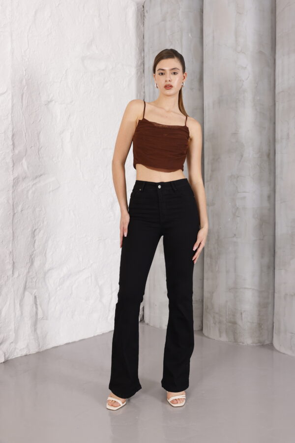 M-54 BLACK Women's Ultra Lux Comfort with Flex Motion Bootcut Jean