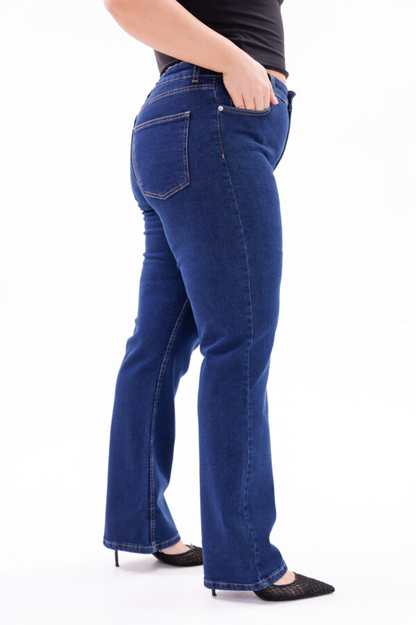 Plus Size- Women's Premium Turkish Denim, Plus Size Straight Cut with Lycra