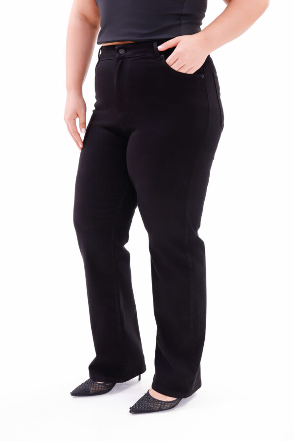 Plus Size- Women's Premium Turkish Denim, Plus Size Straight Cut with Lycra