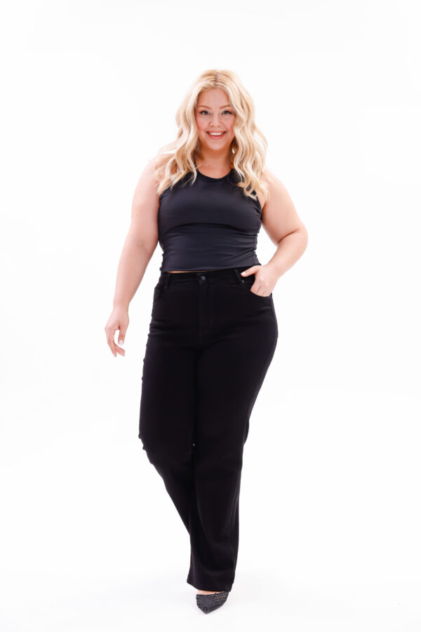 Plus Size- Women's Premium Turkish Denim, Plus Size Straight Cut with Lycra