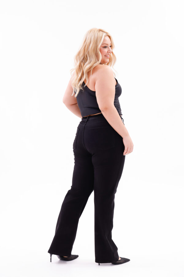 Plus Size- Women's Premium Turkish Denim, Plus Size Straight Cut with Lycra