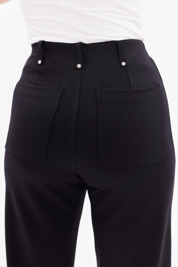 P-249 High Waisted Wide Leg Dress Pants Straight Trousers
