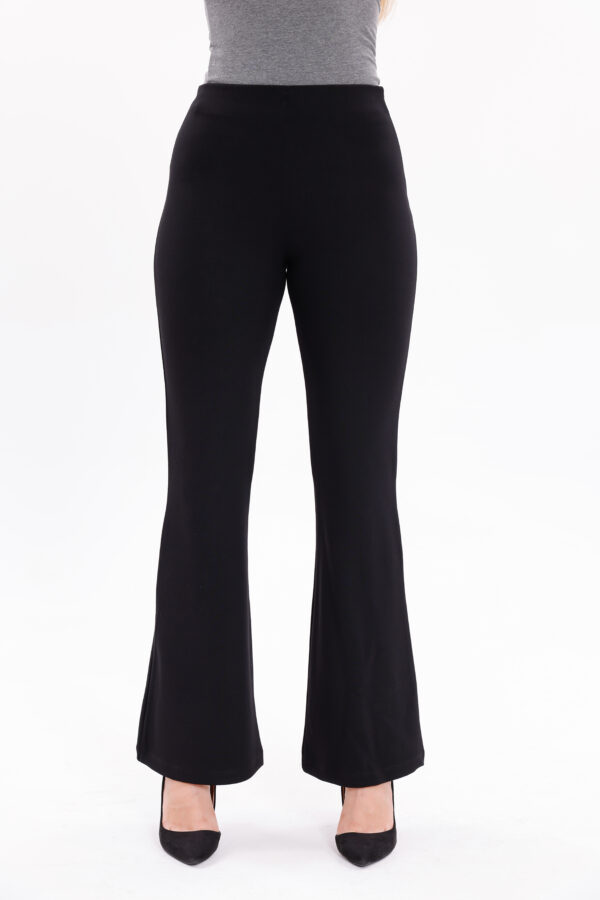P-2029 High Waisted Crossover Flare Legging