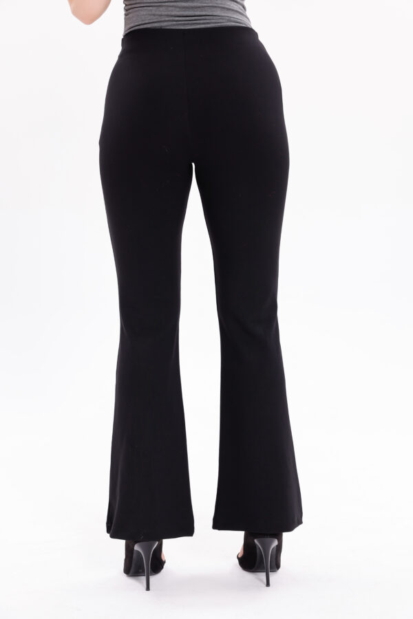 P-2029 High Waisted Crossover Flare Legging