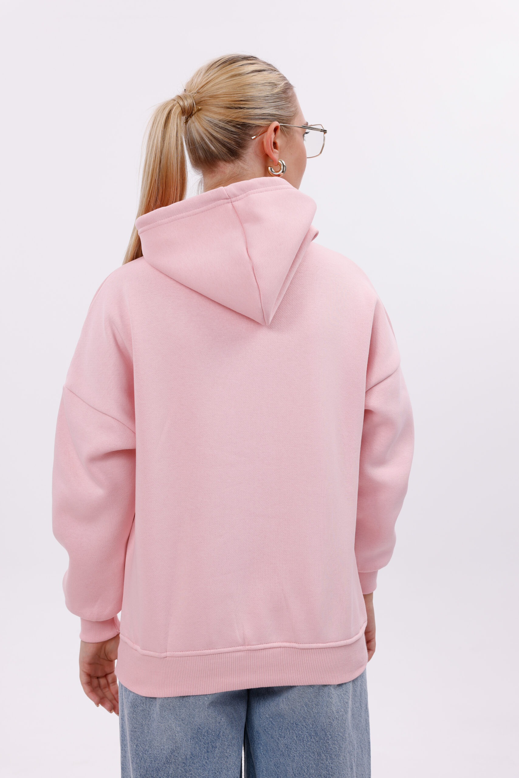 (PINK) Pullover Hoodie