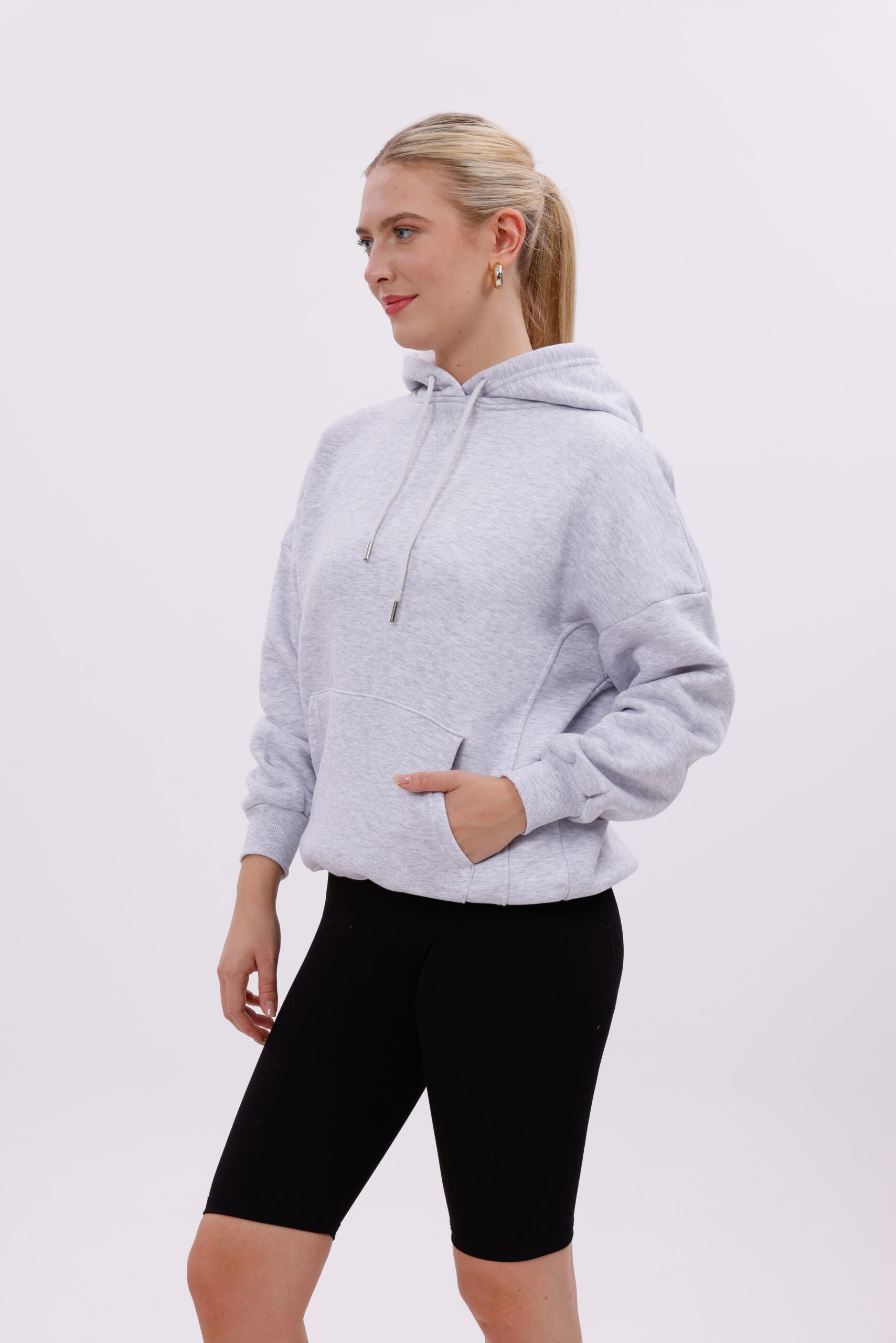 (GRAY) Pullover Hoodie