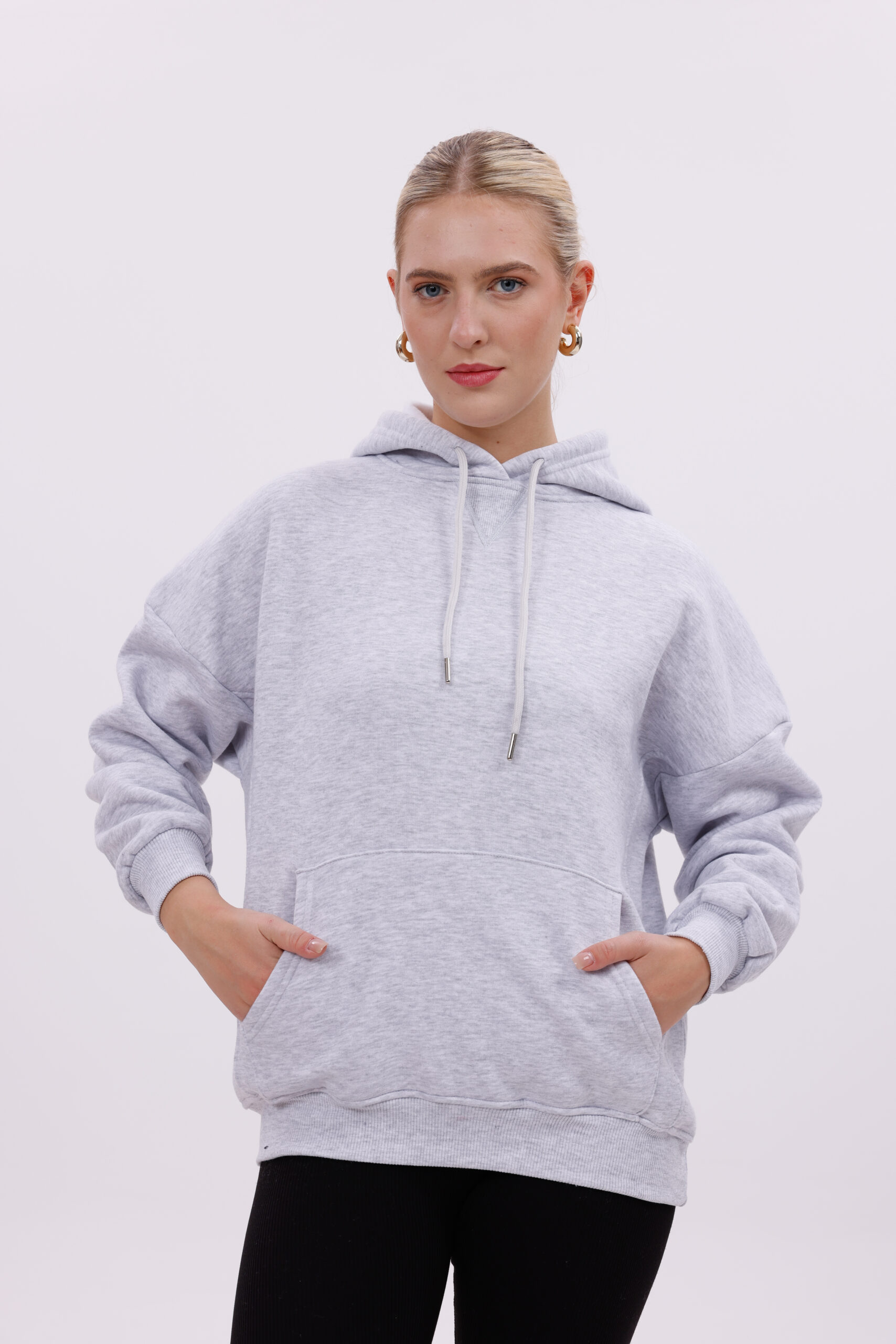 (GRAY) Pullover Hoodie