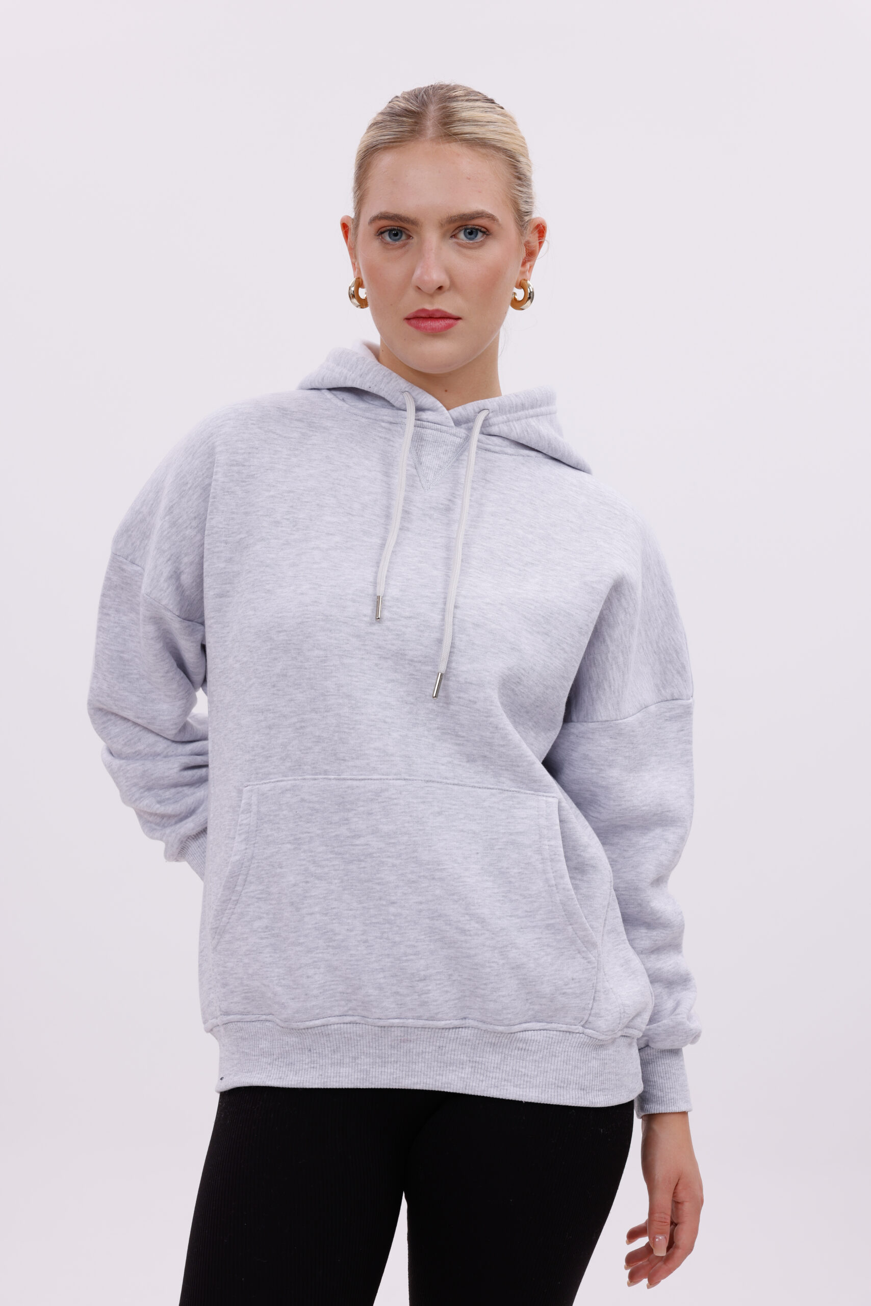(GRAY) Pullover Hoodie