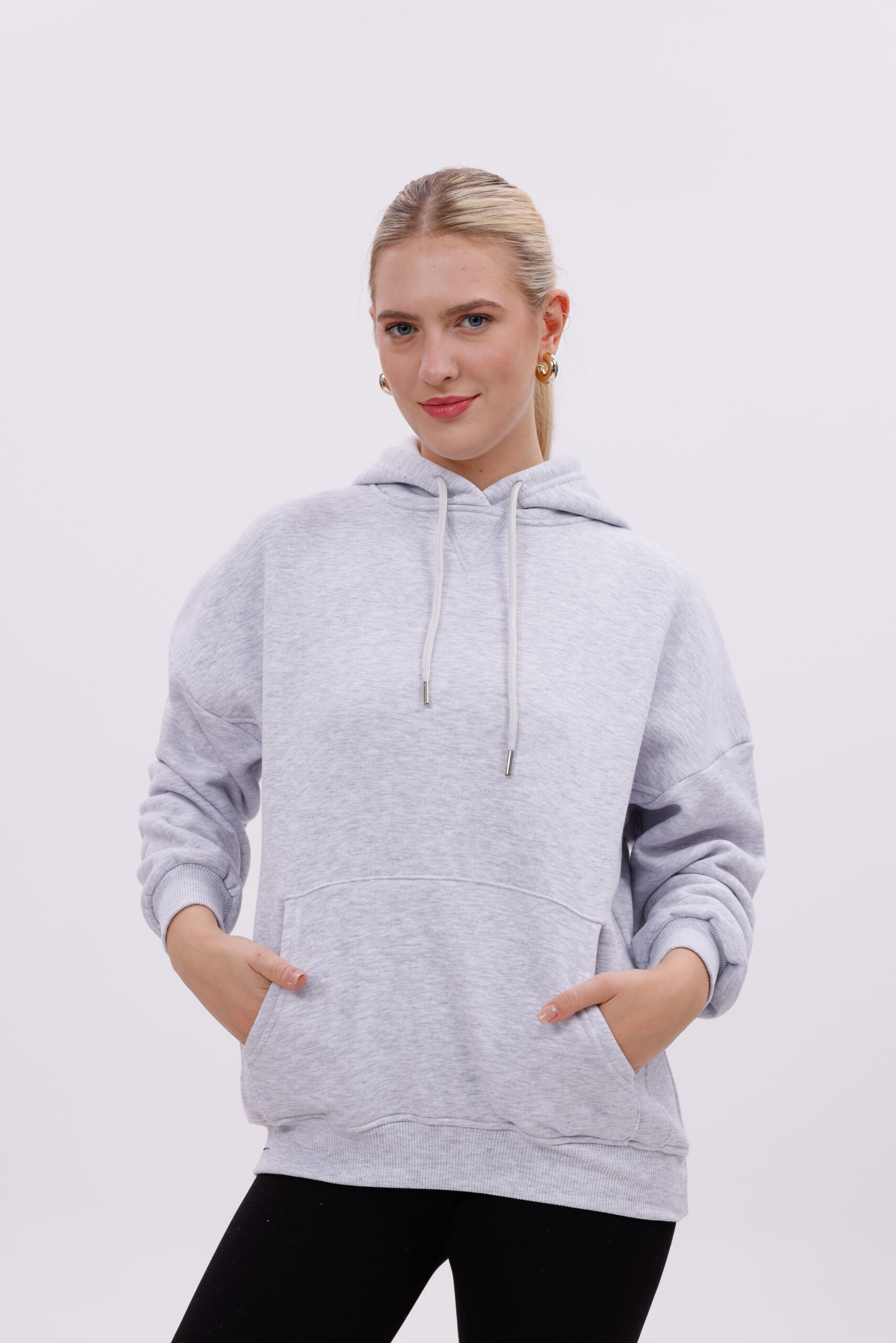 (GRAY) Pullover Hoodie