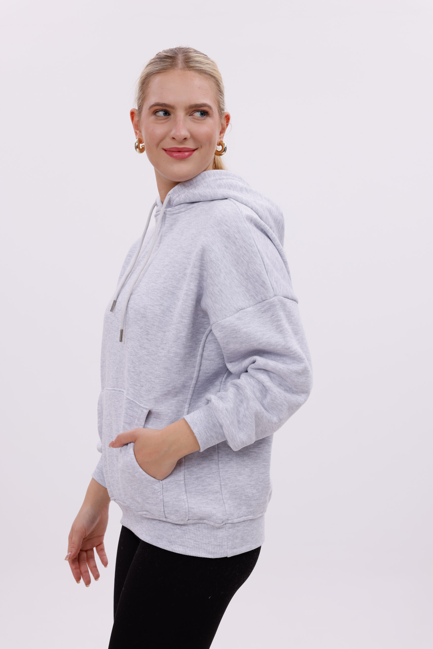 (GRAY) Pullover Hoodie